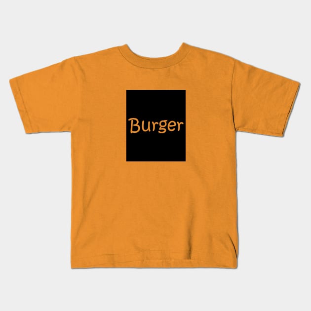 Burger Kids T-Shirt by TeeFusion-Hub